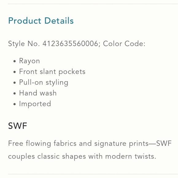 NWT Anthropologie SWF Elasticized Wide Leg Pant XS - Picture 11 of 12